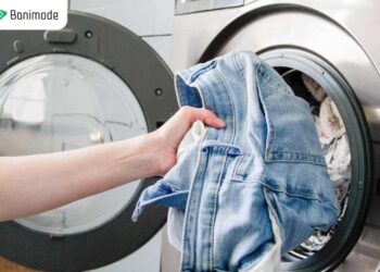 انداختن شلوار جین در ماشین لباسشویی