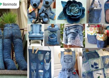 تبدیل شلوار جین کهنه به وسیله جدید