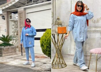 ست کرن مانتو جین