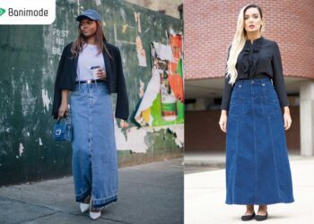 مدل دامن های جین زنانه