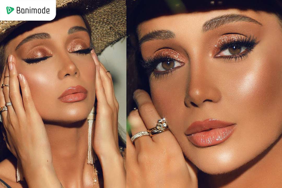 آرایش برزیلی با پوست برنزه