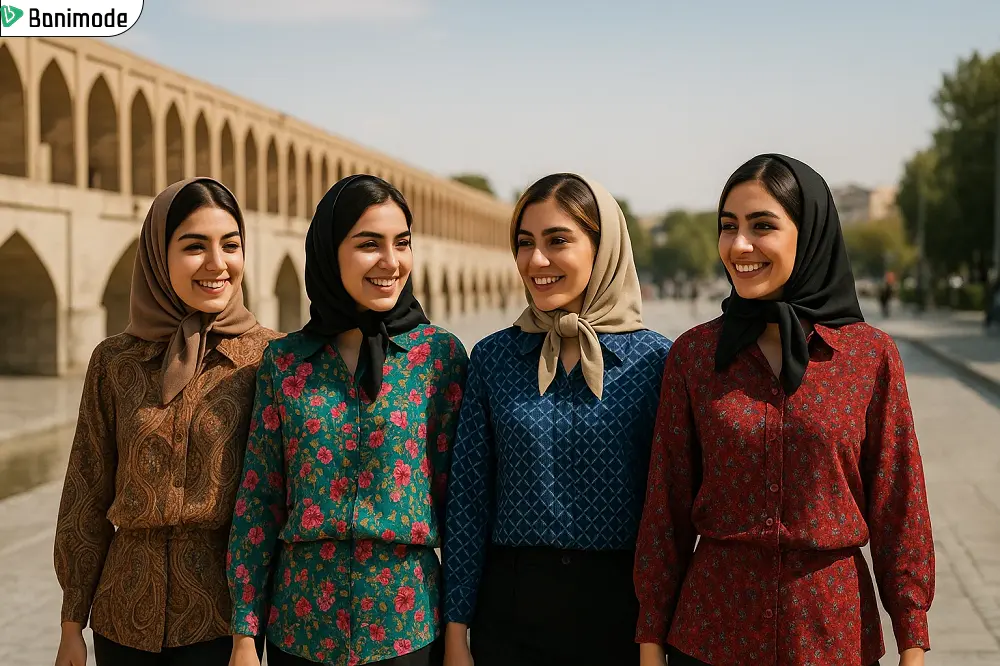 دختران با شومیز در 33 پل