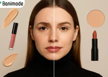 مقایسه آرایش مات و براق روی پوست چرب