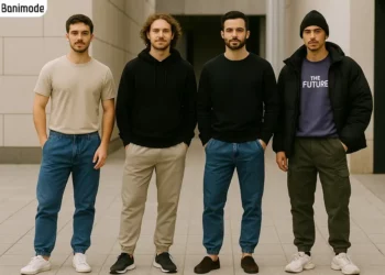 انواع استایل مردانه با شلوار جاگر