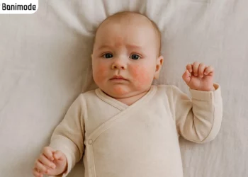 نوزادی با پوست حساس