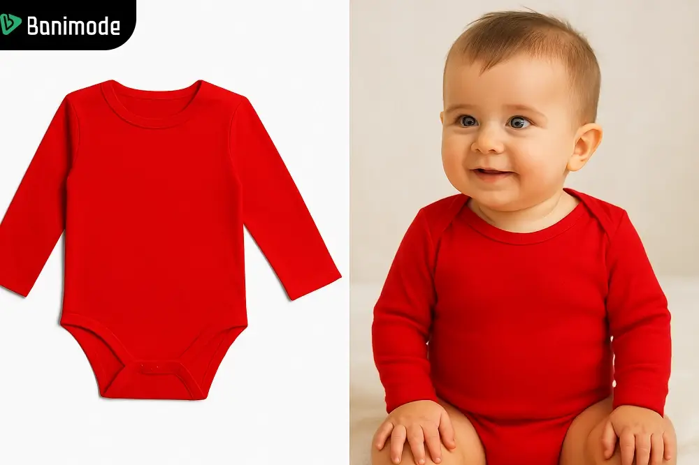 لباس سرهمی نوزاد مناسب تابستان