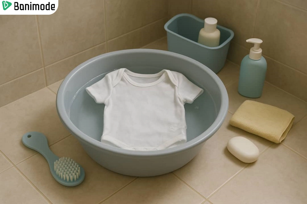 شستن لباس نوزاد